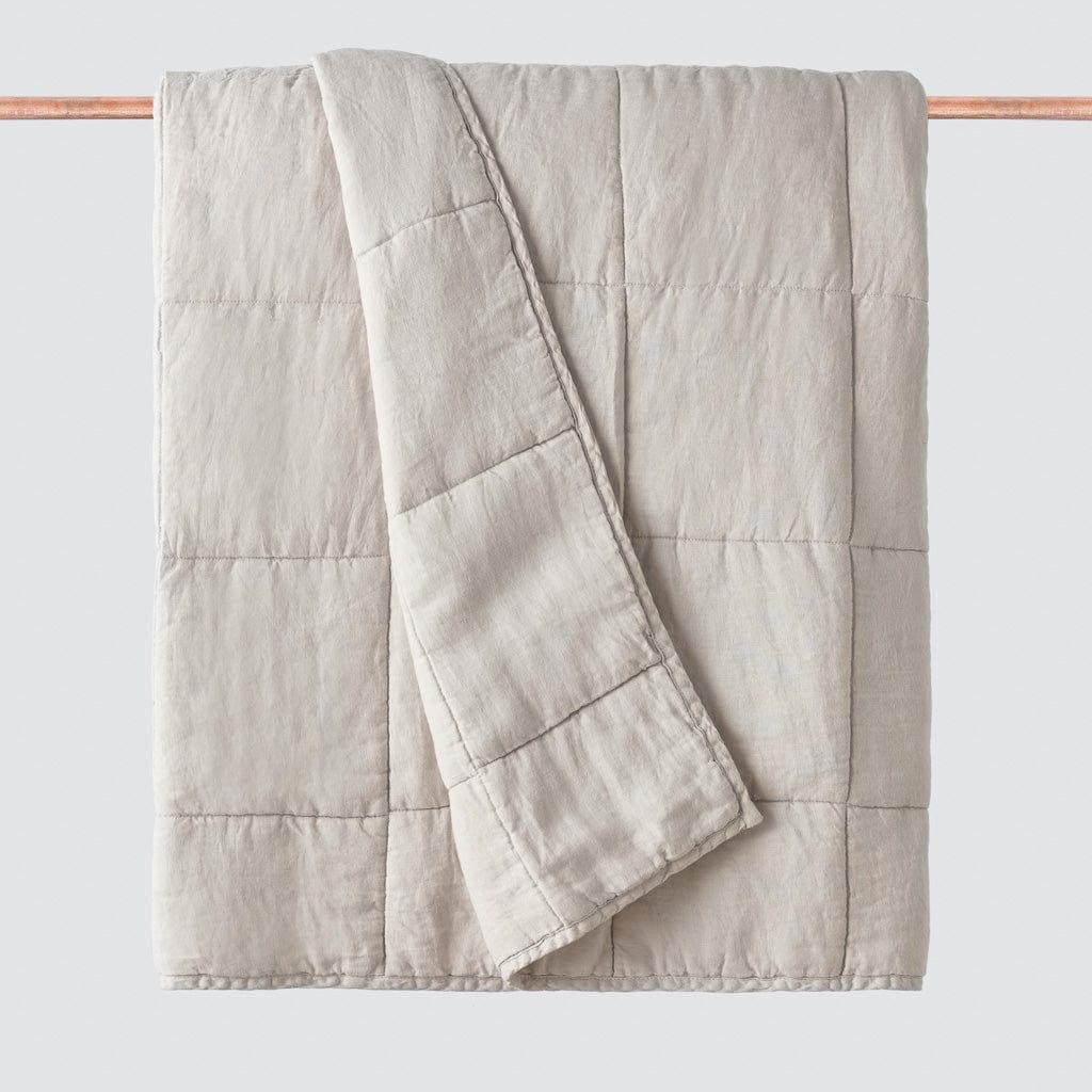 Stonewashed Linen Quilt