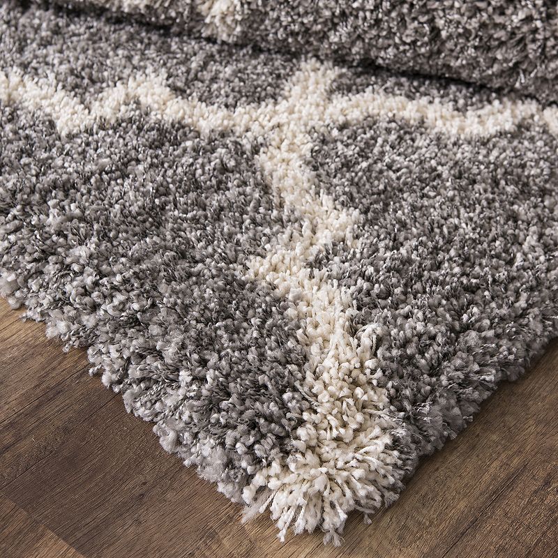 Concord Global Ocean Marrakech Trellis Shag Rug