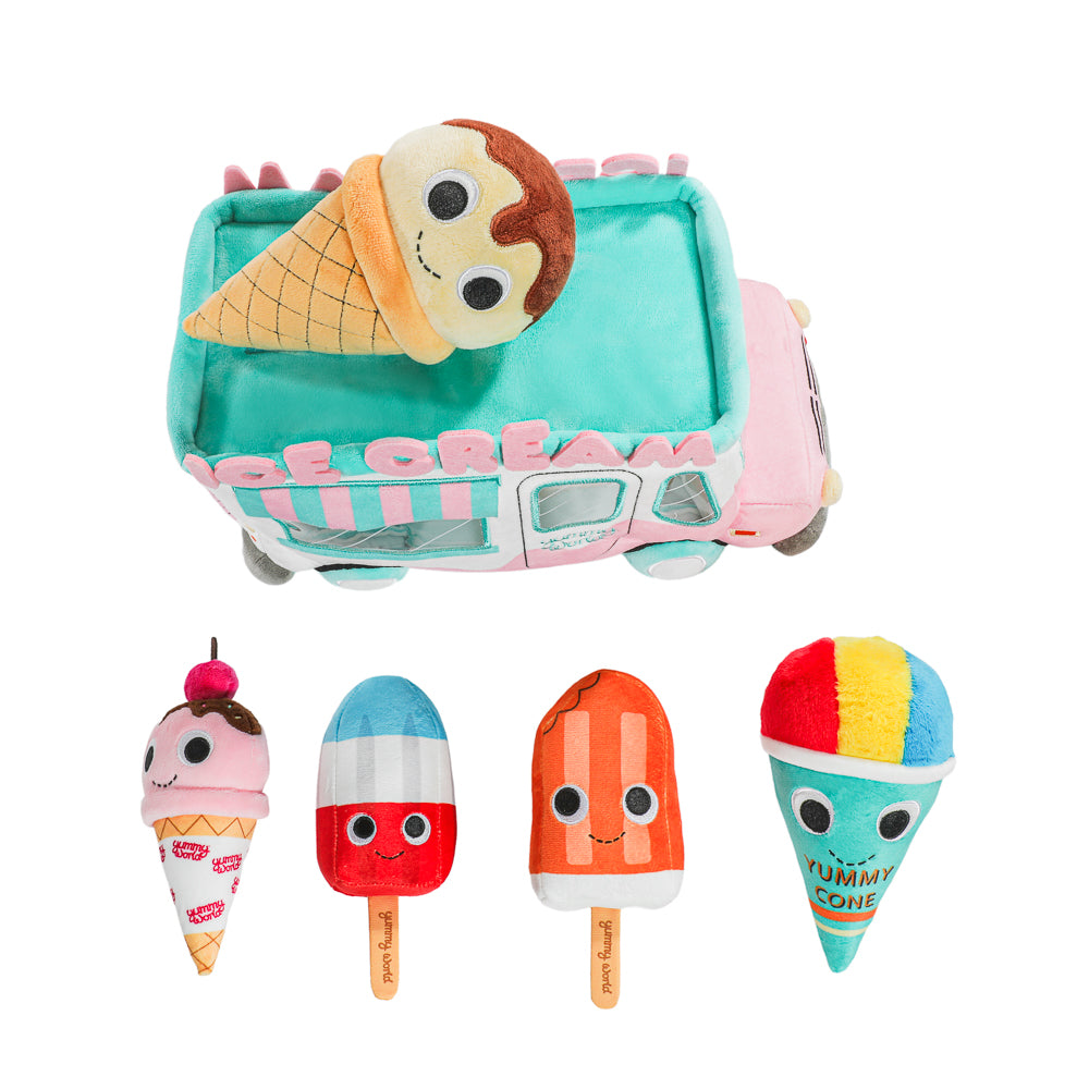 Ice Cream Truck Interactive Plush with Sound (By Ansnk)