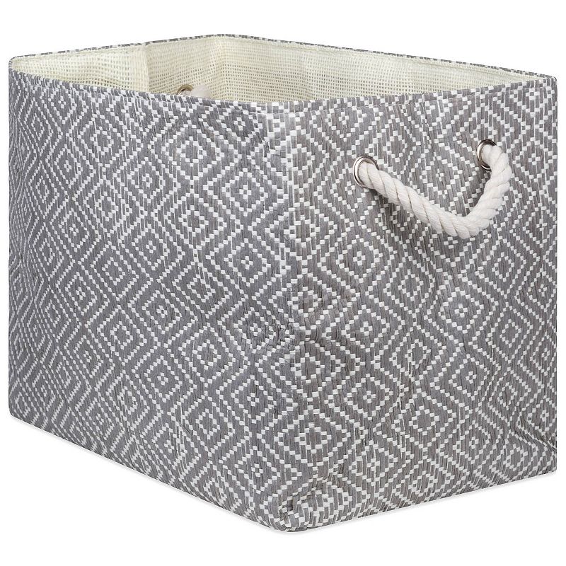 15 Diamond Basket weave Rectangular Bin