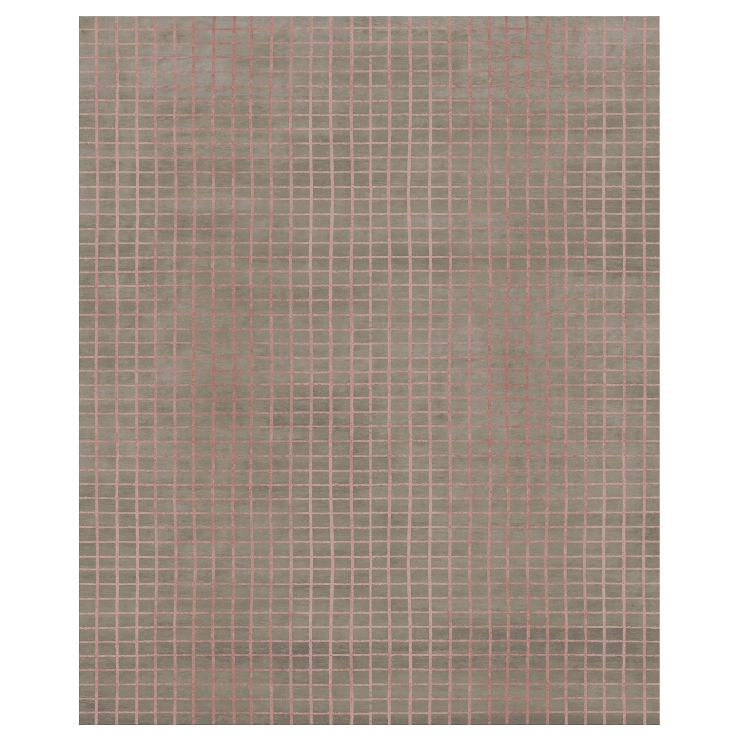 Bacio Della Luna No 55 Hand Knotted Pink Rug