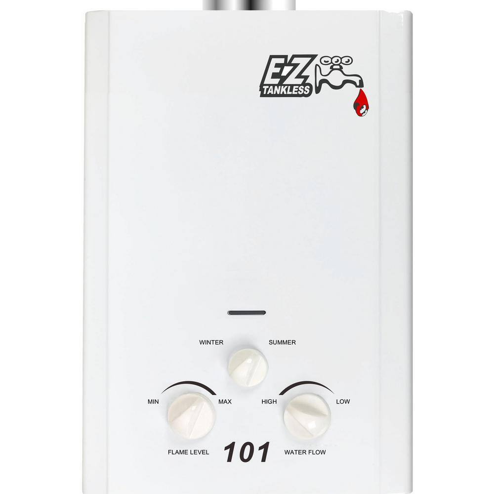 EZ Tankless 101 2.0 GPM 42500 BTU Propane Gas Portable Tankless Water Heater EZ101LPG