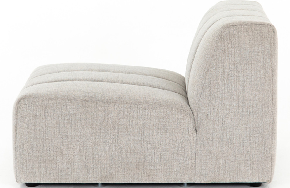 Launo Armless Sectional Piece   Transitional   Armchairs And Accent Chairs   by Marco Polo Imports  Houzz