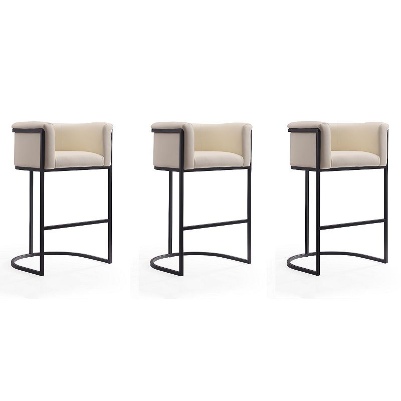 MANHATTAN COMFORT Cosmopolitan Bar Stool 3-piece Set