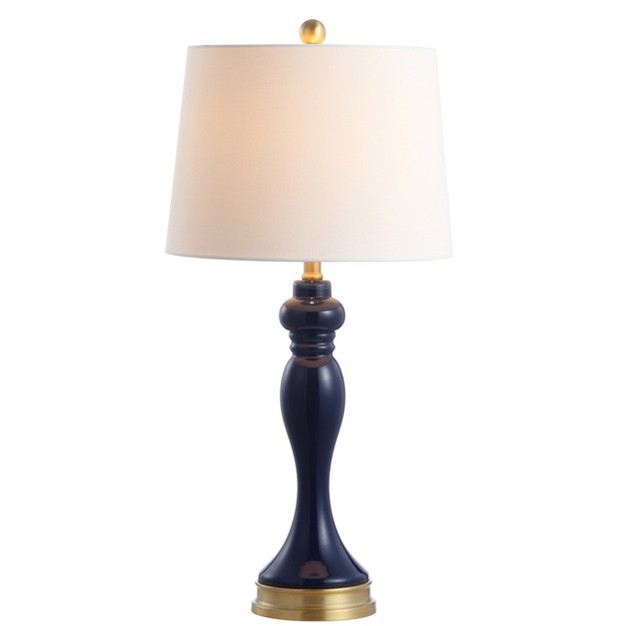 Cayson Table Lamp Navy Safavieh