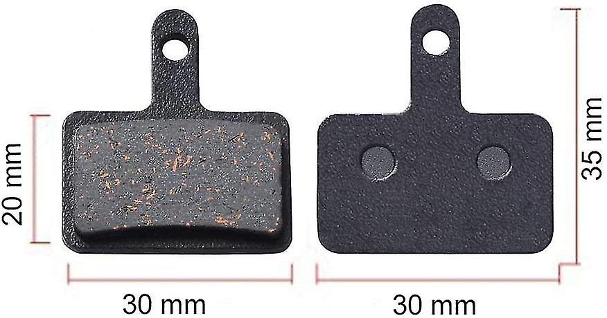 2 Pairs Disc Brake Pads For M315 M355 M515 M525 C501 C601 M375 M395 M415 M416