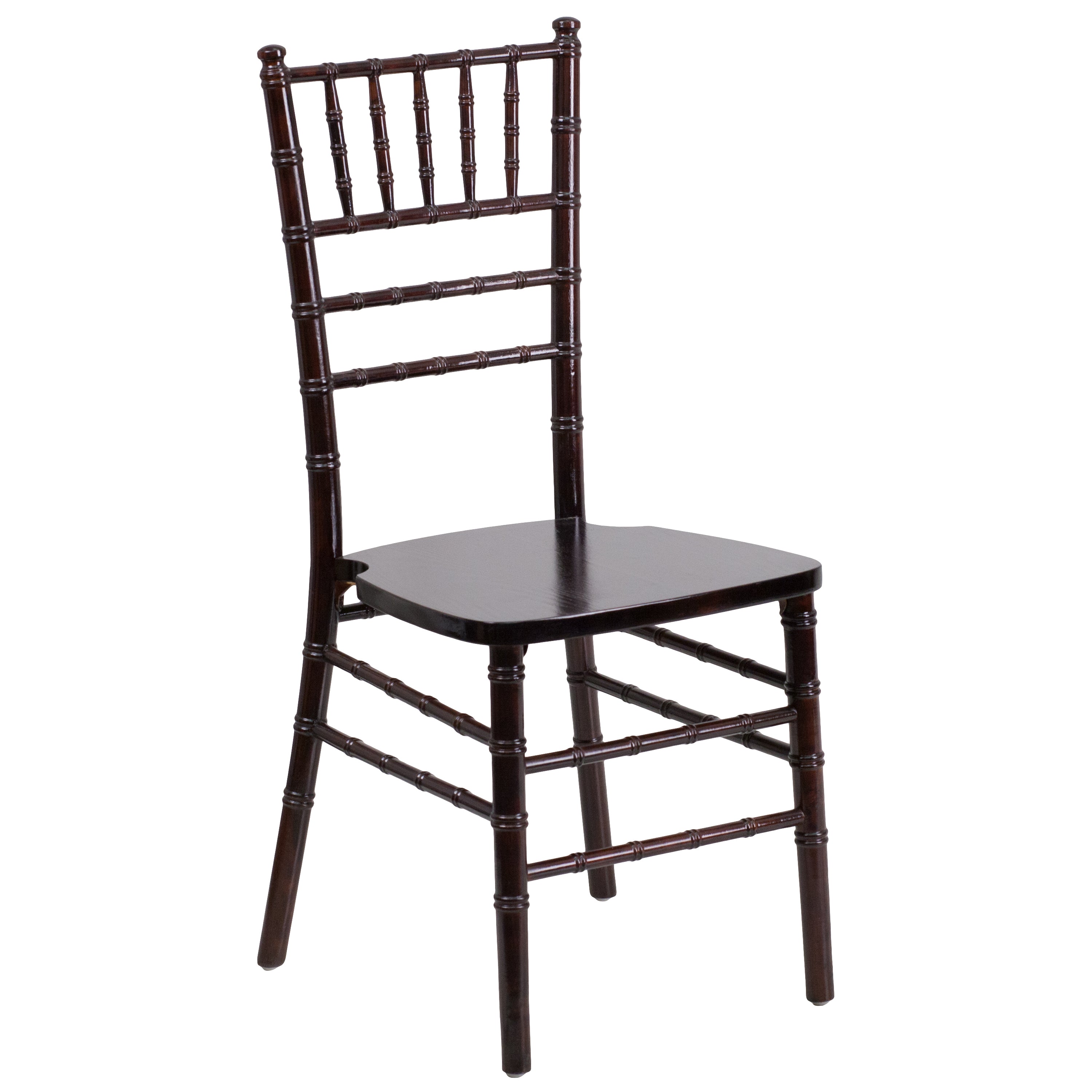 Emma + Oliver Walnut Wood Chiavari Chair