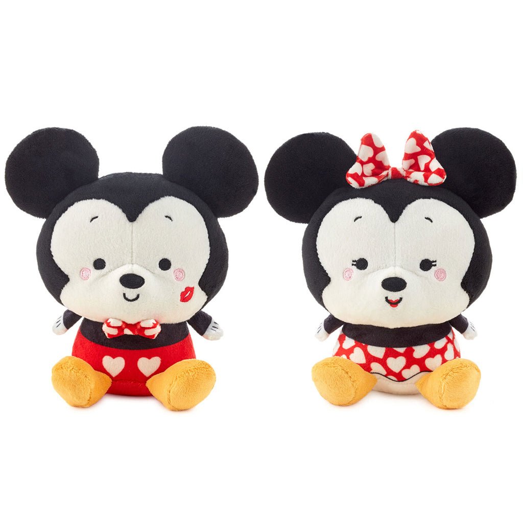 Hallmark  Better Together Disney Mickey and Minnie Magnetic Plush Pair, 5