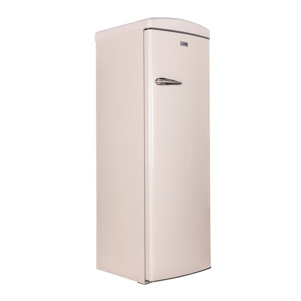 24 in. 11 cu. ft. Classic Retro Single Door Refrigerator