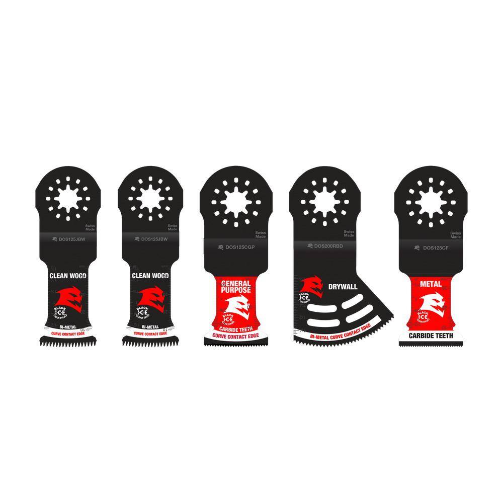 DIABLO Starlock General Purpose Oscillating Blade Set (5-Piece) DOS5S