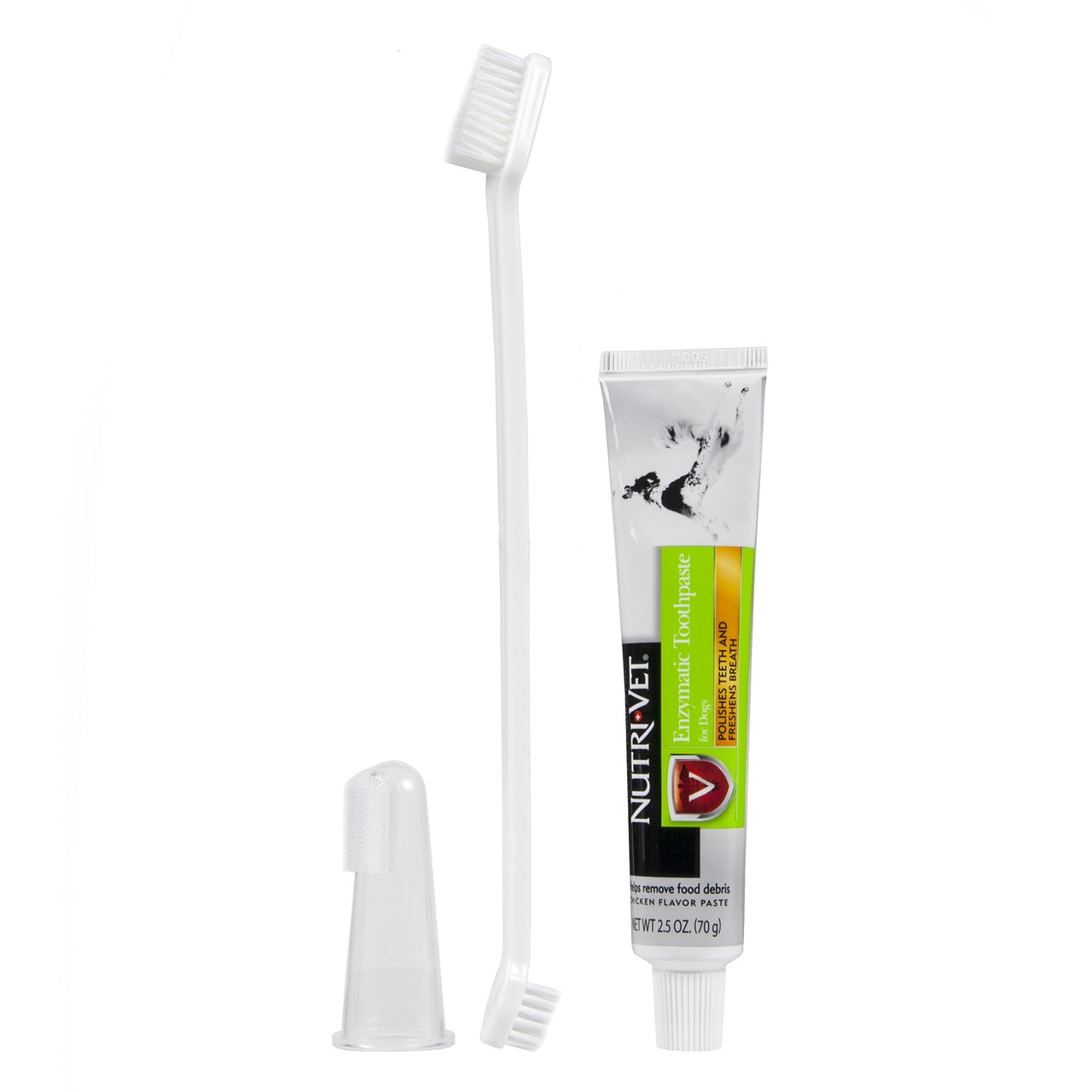 Nutri-Vet Dog Toothbrush and Toothpaste Kit