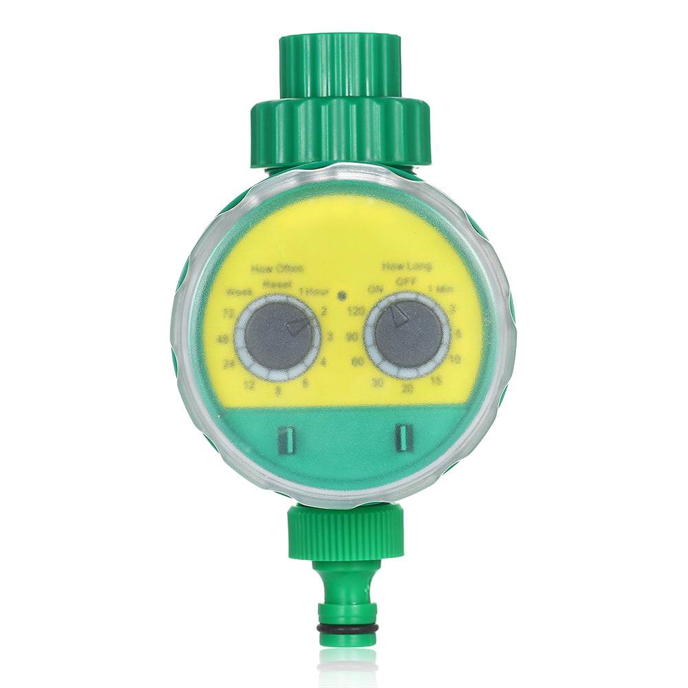 TOMSHOO Outdoor Timed Irrigation Controller Automatic Sprinkler Controller Programmable Valve Hose Water Timer Watering Timer for Home Garden Farmland