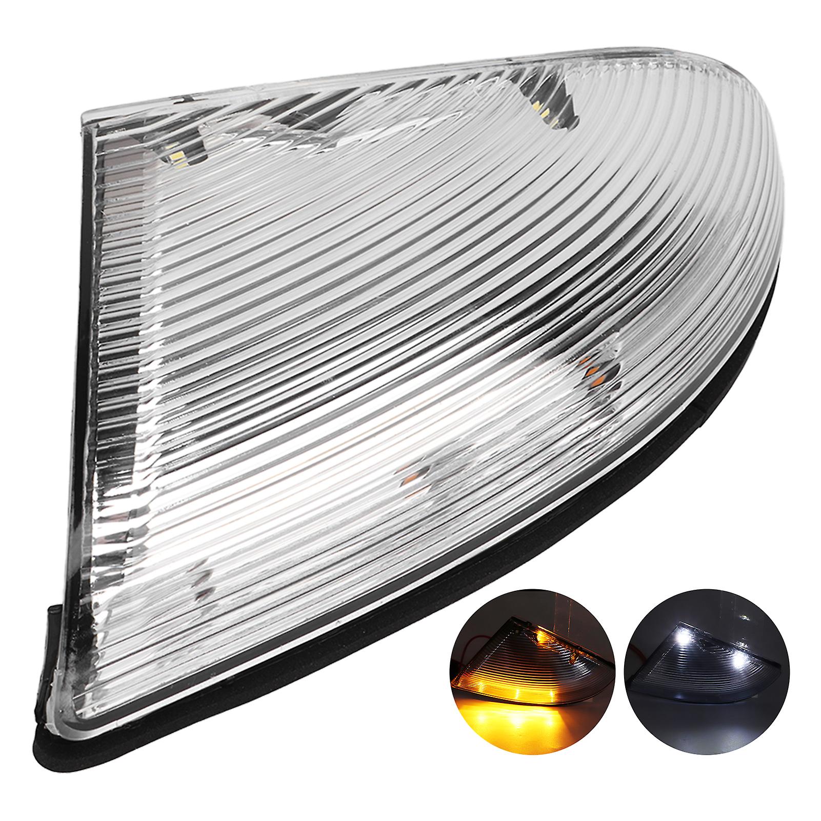 White Right Mirror Turn Signal Light 68064949aa Replacement For Dodge Ram 1500 2500 20092014