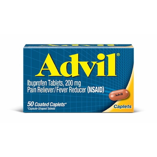 Advil Caplets 50'S  50 Each  6 per case