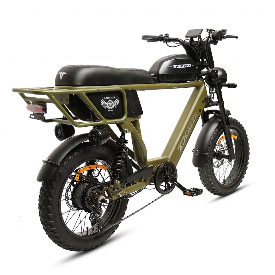 TXED electric bike 48V/500W or 750W double battery 48V 20\