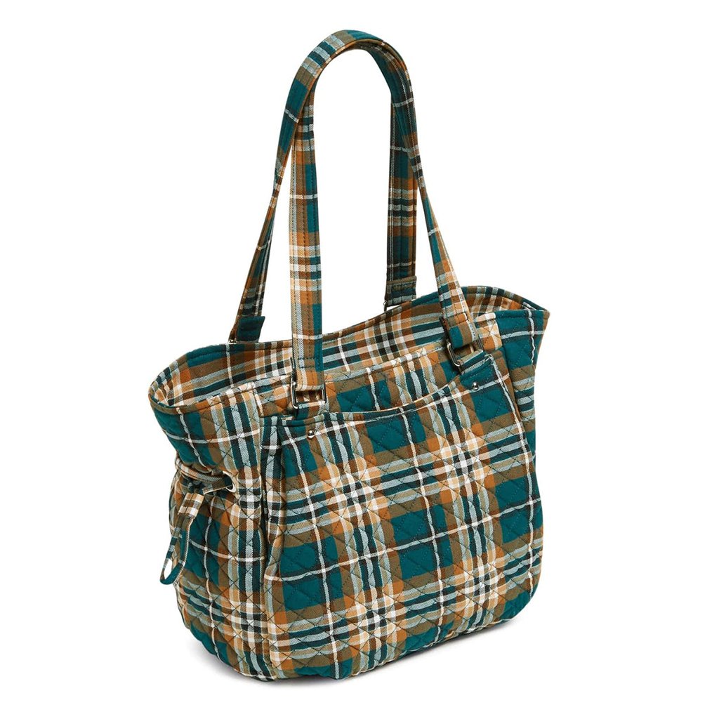 Vera Bradley  Glenna Satchel in Orchard Plaid