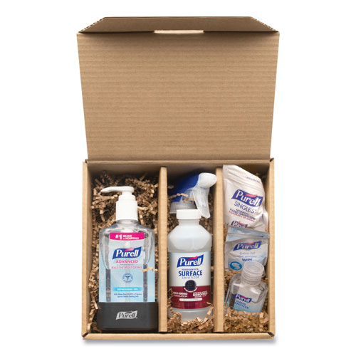 Gojo Purell Employee Care Kit | Hand and Surface Sanitizers， 6