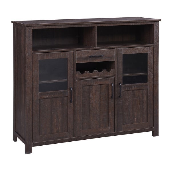 Sideboard Buffet Cabinet with Wine Rack and Drawer