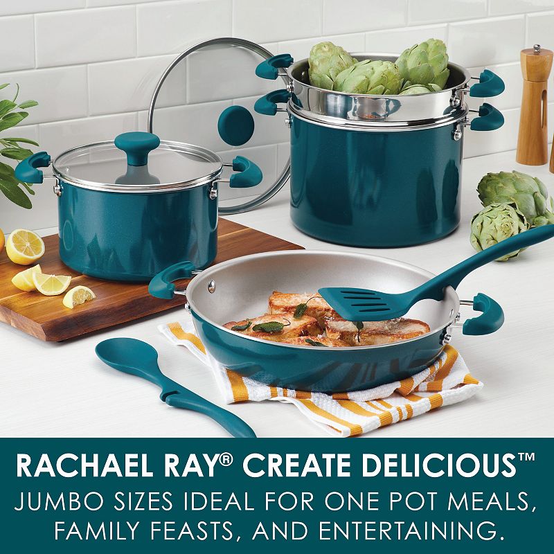 Rachael Ray? Create Delicious 8-pc. Stacking Cookware Set