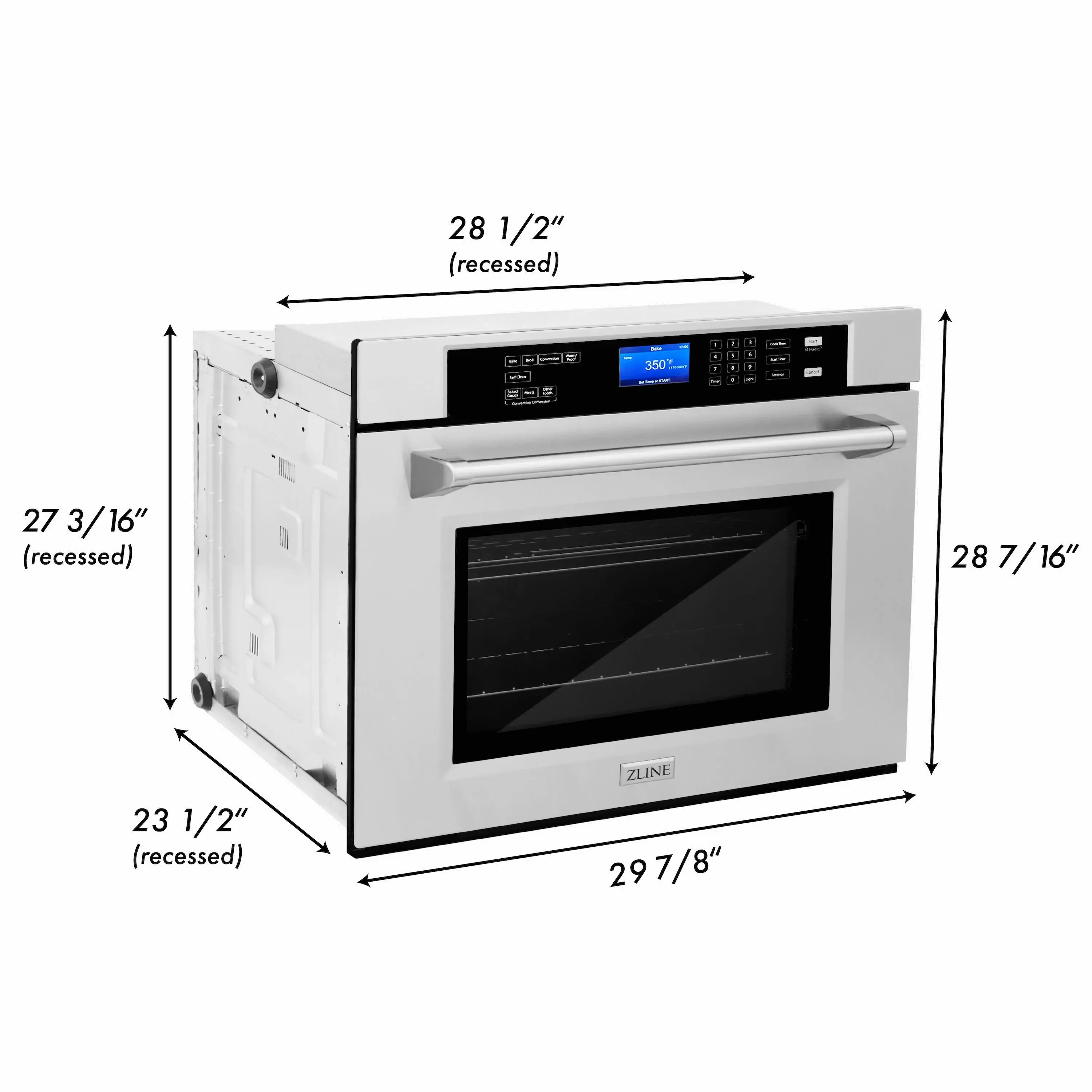 ZLINE Professional Single Wall Oven AWS-30