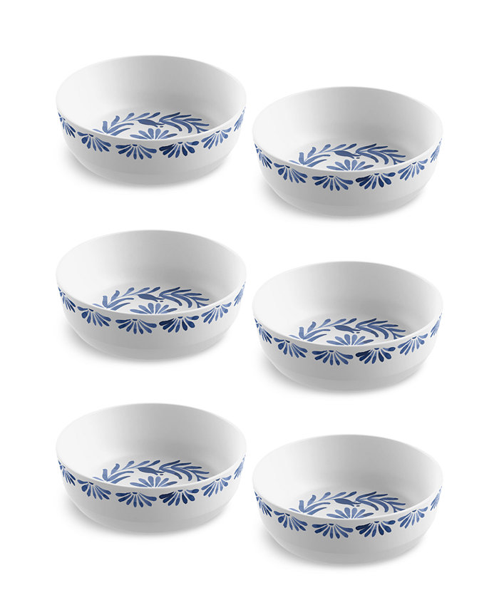 TarHong Azul Dinner Bowl Set of 6