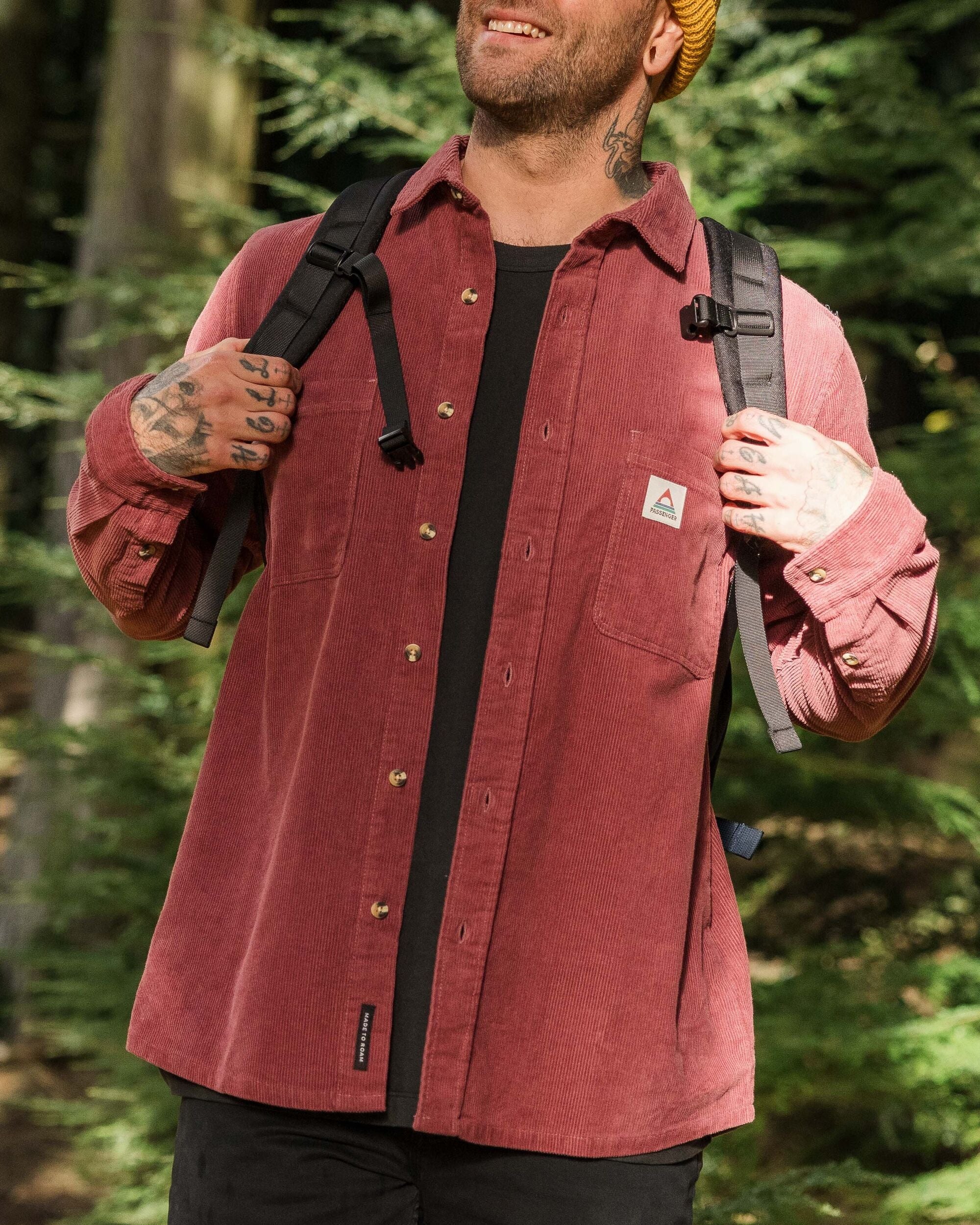 Backcountry Cord Shirt - Crushed Berry