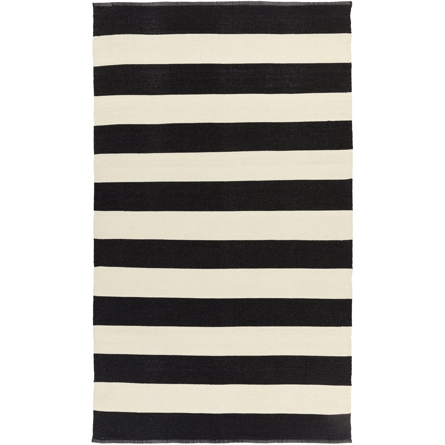 Picnic Outdoor Rug in Black & Cream