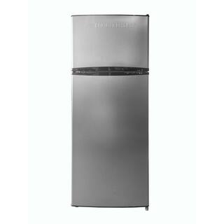 Hamilton Beach 7.5 cu. ft. Top Freezer Refrigerator in Stainless Steel Design HBFR7500