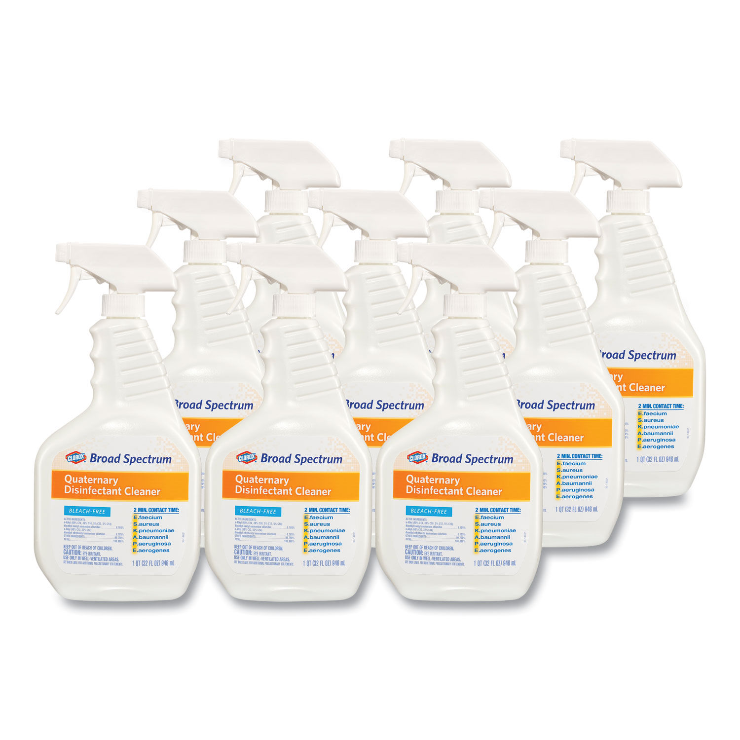 Broad Spectrum Quaternary Disinfectant Cleaner by Cloroxandreg; CLO30649