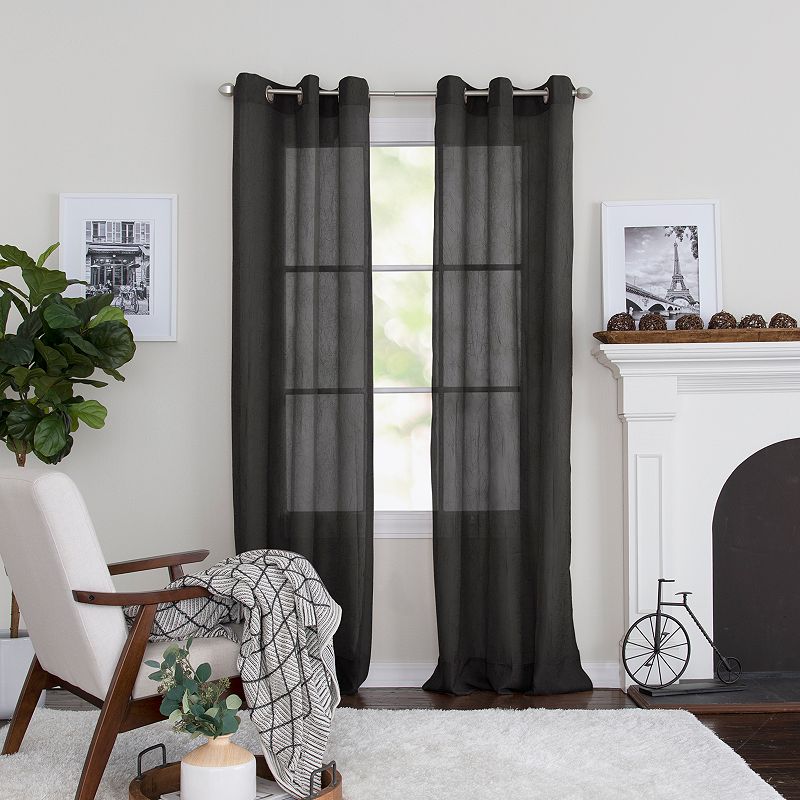 Miller Curtains Preston Grommet Top 1-Panel Window Curtain