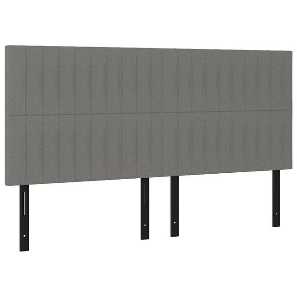 vidaXL Headboard Light/Dark Gray 39.4