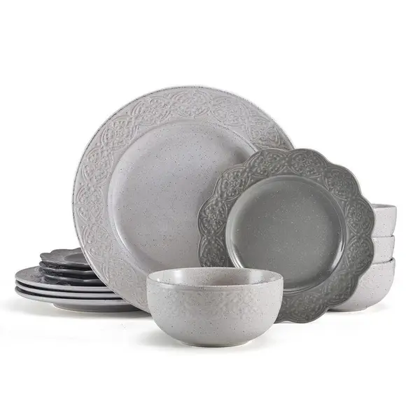 Pfaltzgraff 12-Piece Gia Dinnerware Set