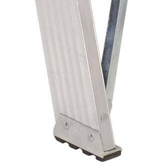 Louisville Ladder 6 ft. Aluminum Step Ladder 10.5 ft. Reach with 225 lbs. Load Capacity Type II Duty Rating AS4006