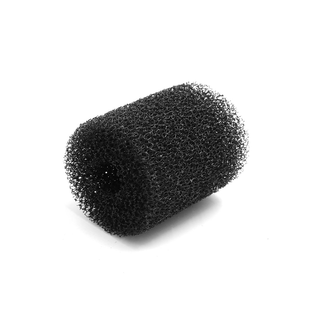 4pcs Black 2.6 Inch Dia Cylinder Pre-Filter Sponge Filter Media for Aquarium