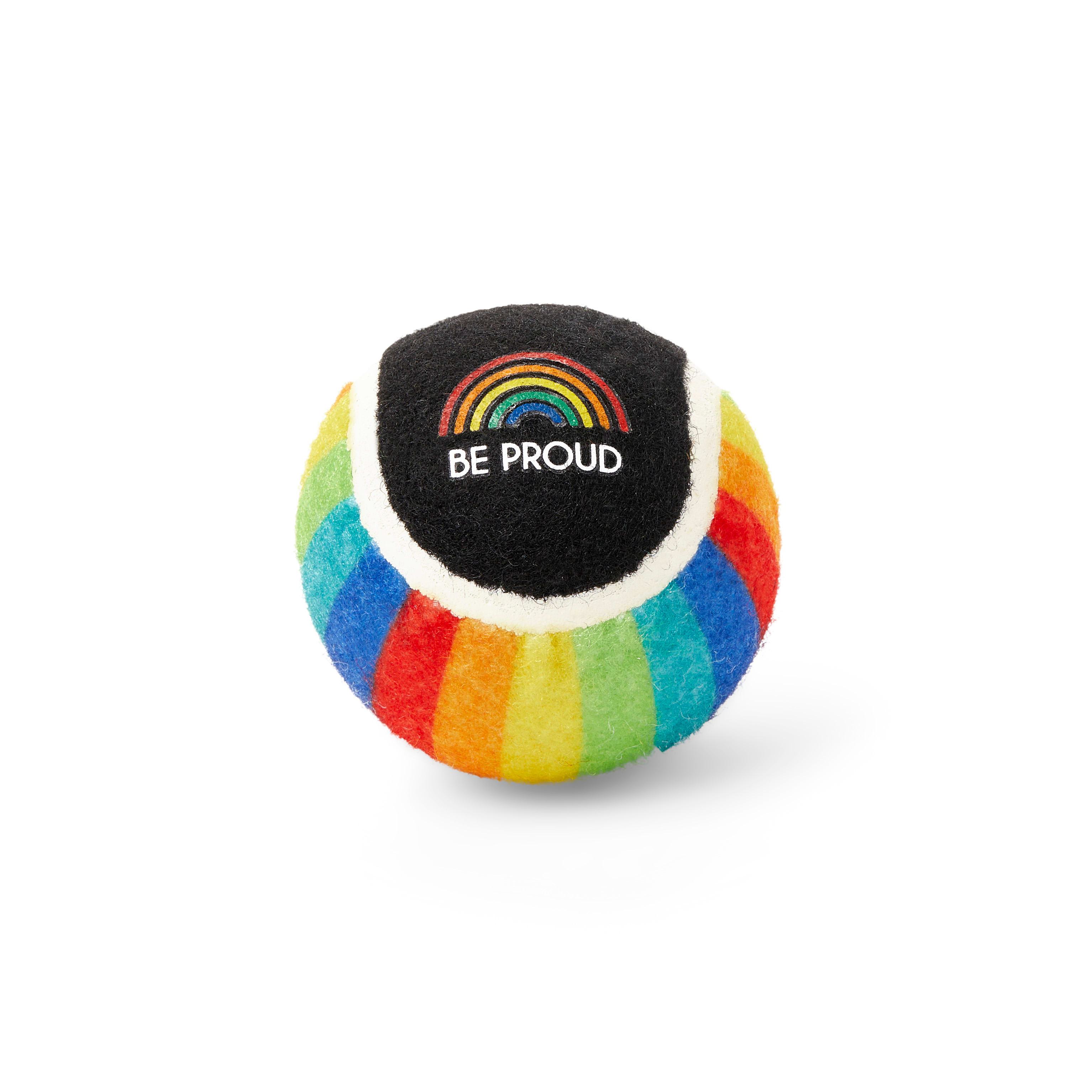 YOULY The Proudest Rainbow Tennis Ball Set， X-Small， Pack of 3