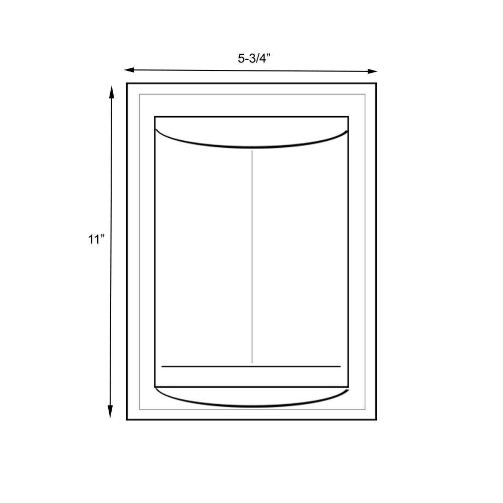 Swan 5.75 in. x 11 in. Corner-Mount Solid Surface Soap Dish in White SS07211.010