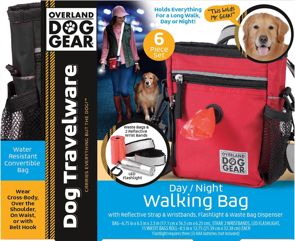 Mobile Dog Gear Day/Night Dog Walking Bag