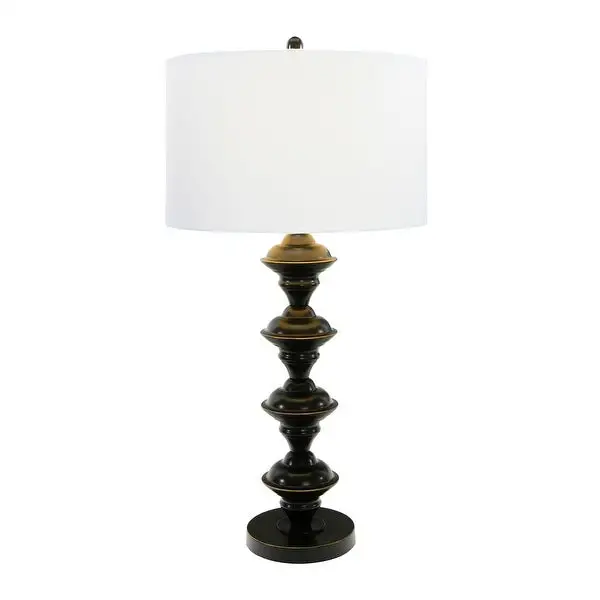 Metal Candlestick Table Lamp