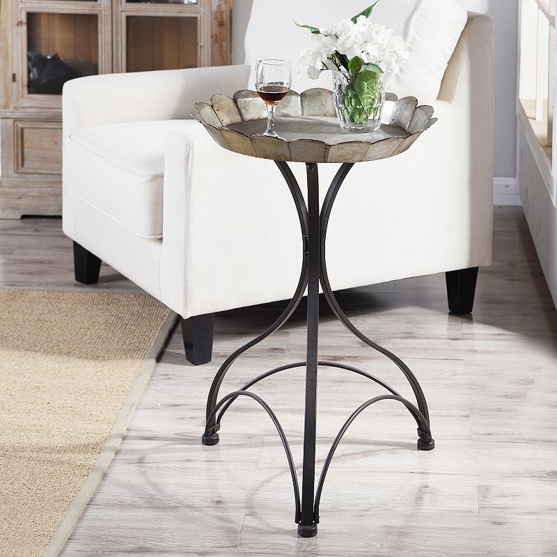 15W Petal Tripod Accent Table