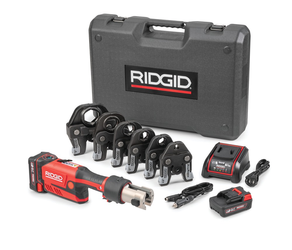 Ridgid RP 351 Press Tool Kit with ProPress Jaws (1/2