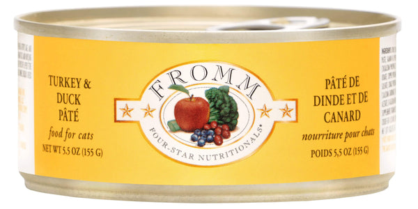 Fromm Four-Star Turkey and Duck Pâté Canned Cat Food