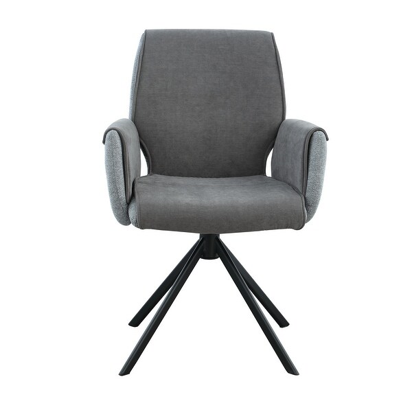 Global Furniture USA Grey Swivel Dining Chair