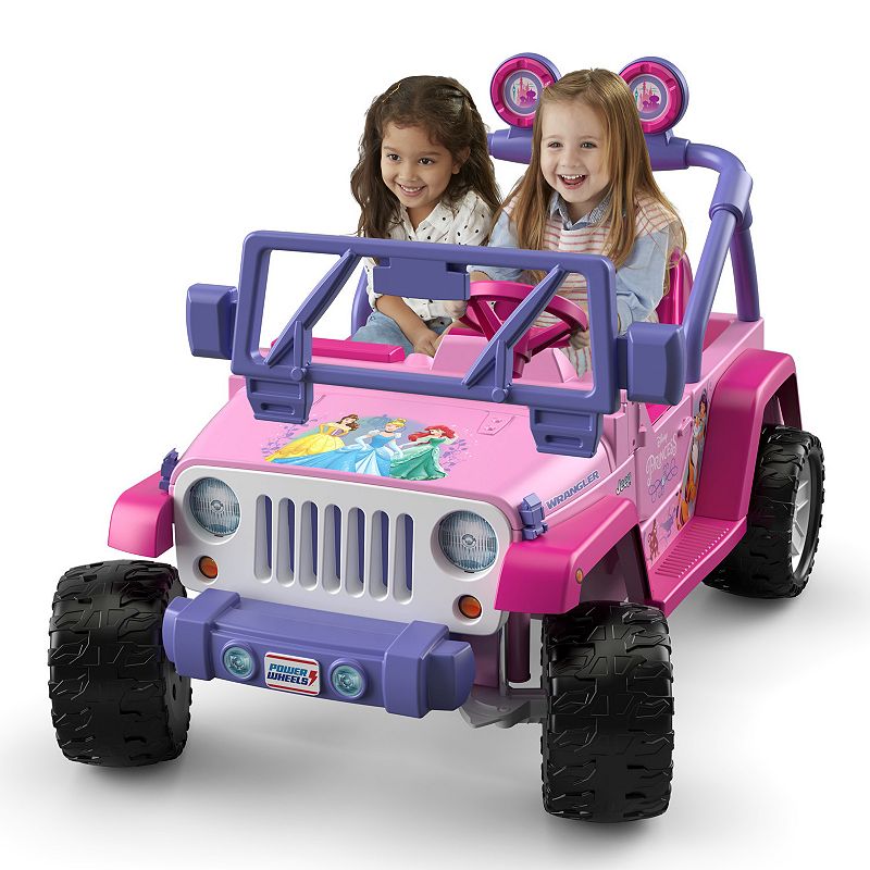 Disney Princess Jeep Wrangler Ride-On Vehicle by Fisher-Price