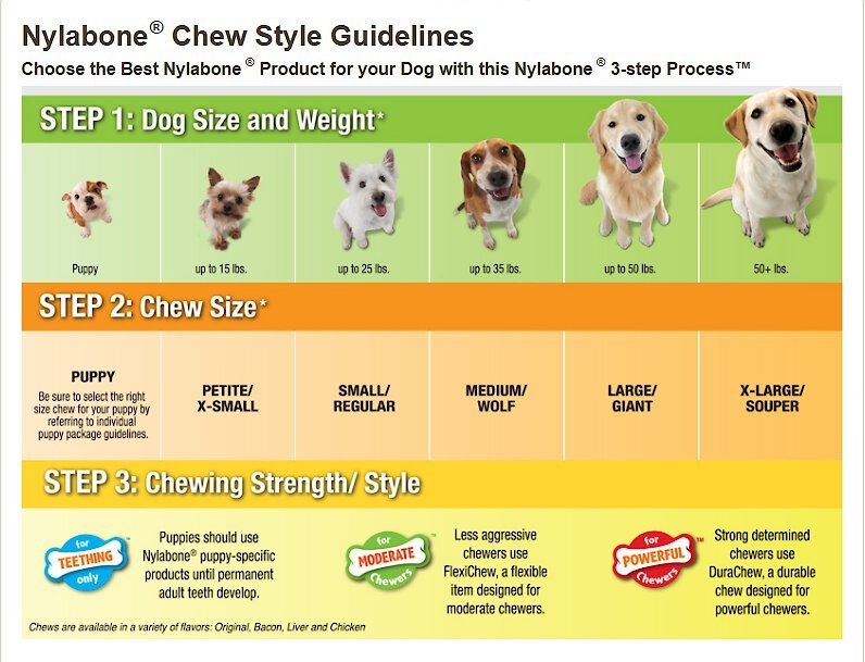 Nylabone Healthy Edibles Roast Beef Flavor Chew Dog Treats， X-Small/Petite