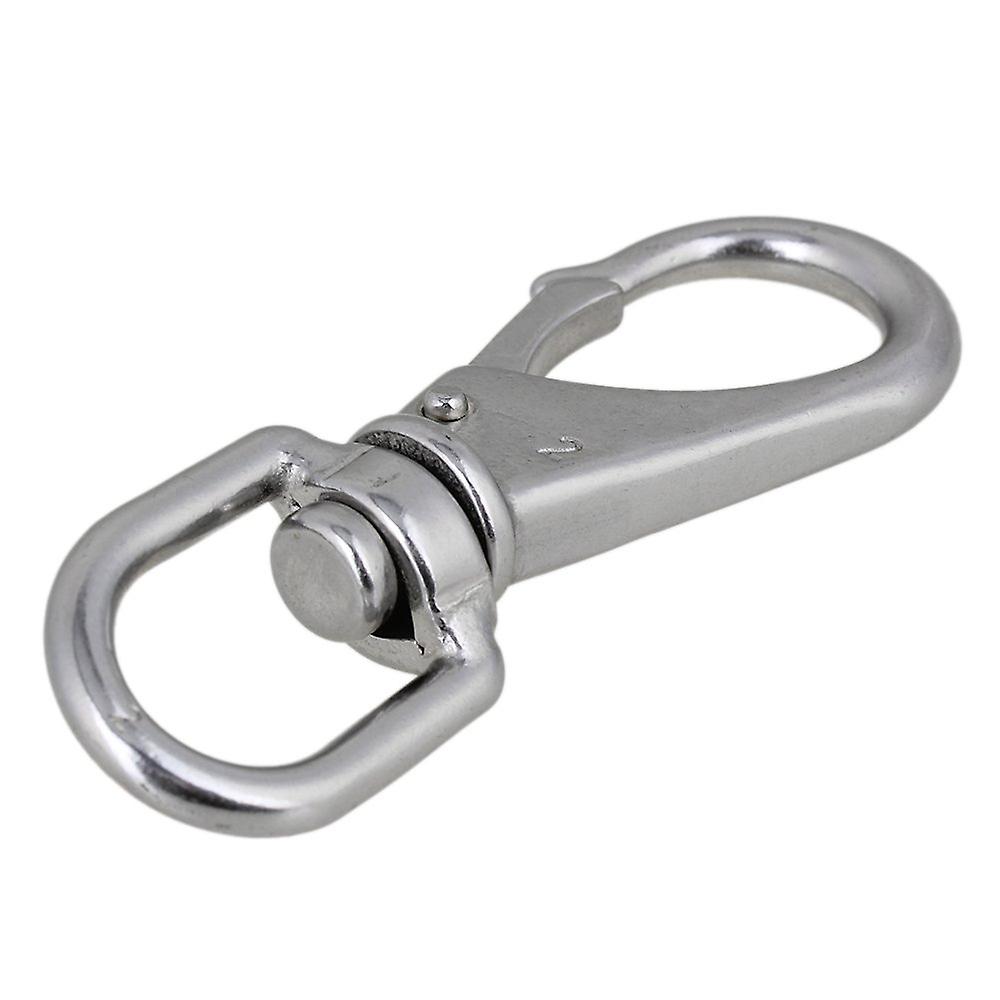 304 Stainless Steel Boat Keychain Swivel Snap Hook Universal Hook Size 2#