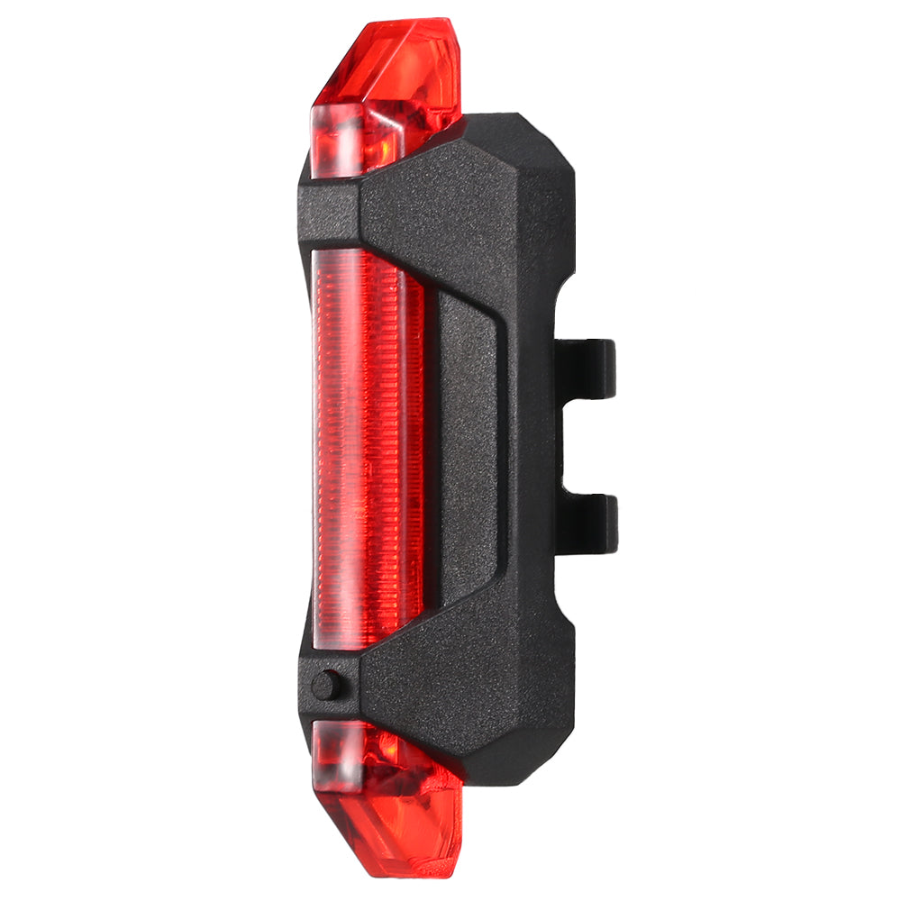 3pcs Super Bright USB Rechargeable Bike Taillight Cycling Bicycle Tail Rear Safety Warning Light Lamp