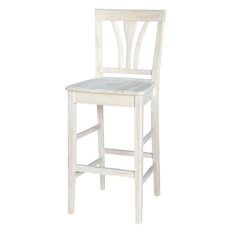 International Concepts Fan Back Bar Stool