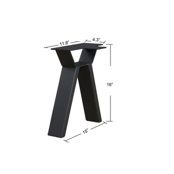 Heavy Duty Black Table Leg for Furniture