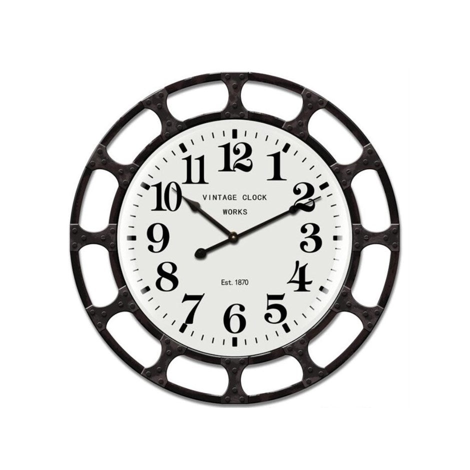 INDUSTRIAL WALL CLOCK