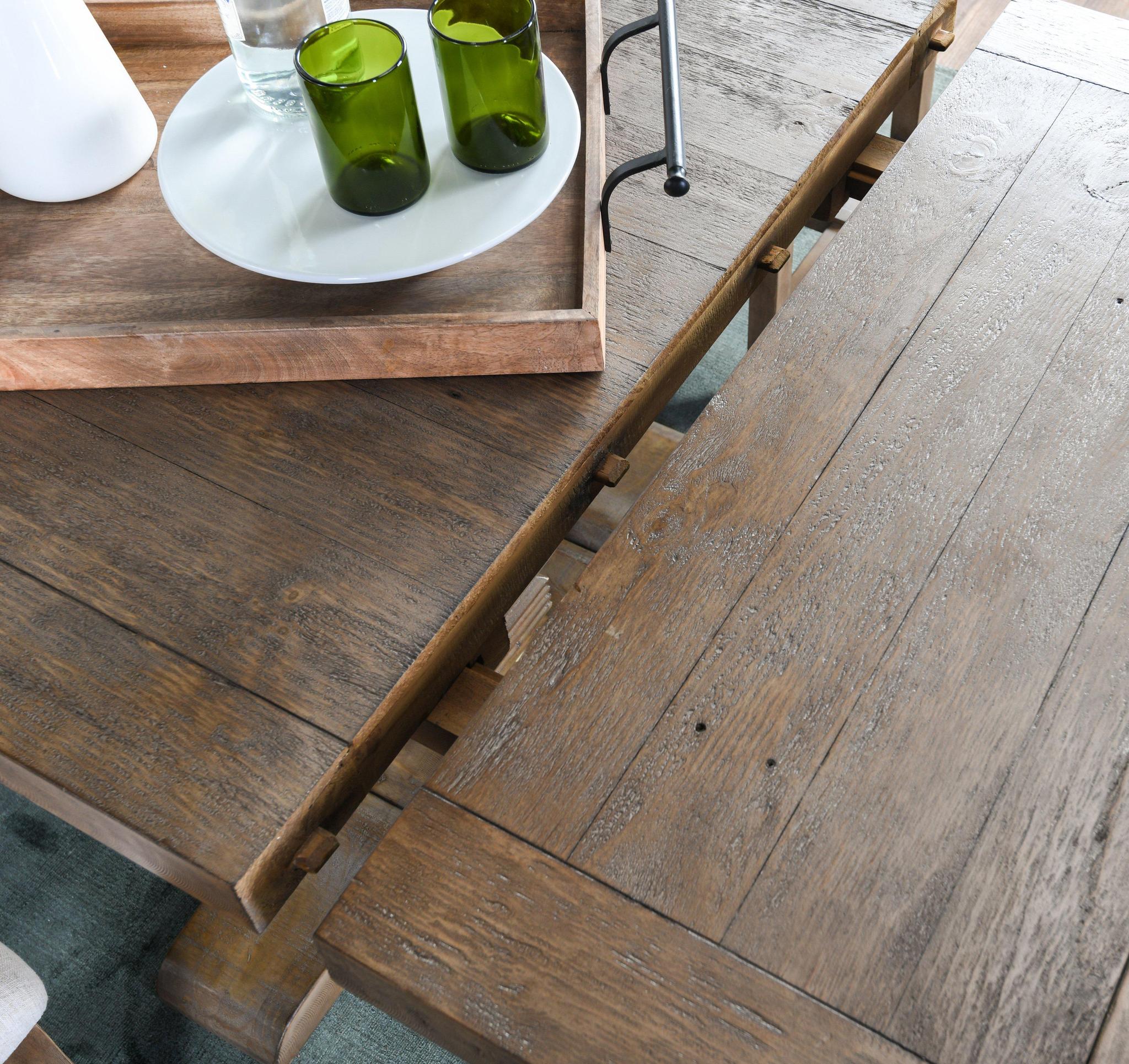 Caleb Reclaimed Extension (84-114) Dining Table